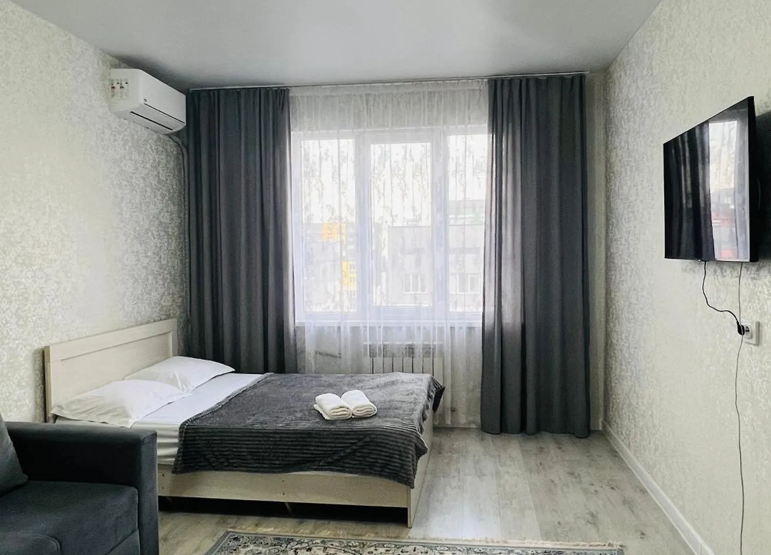1 Ком Квартира В Алматы Жк Gulder Lägenhet